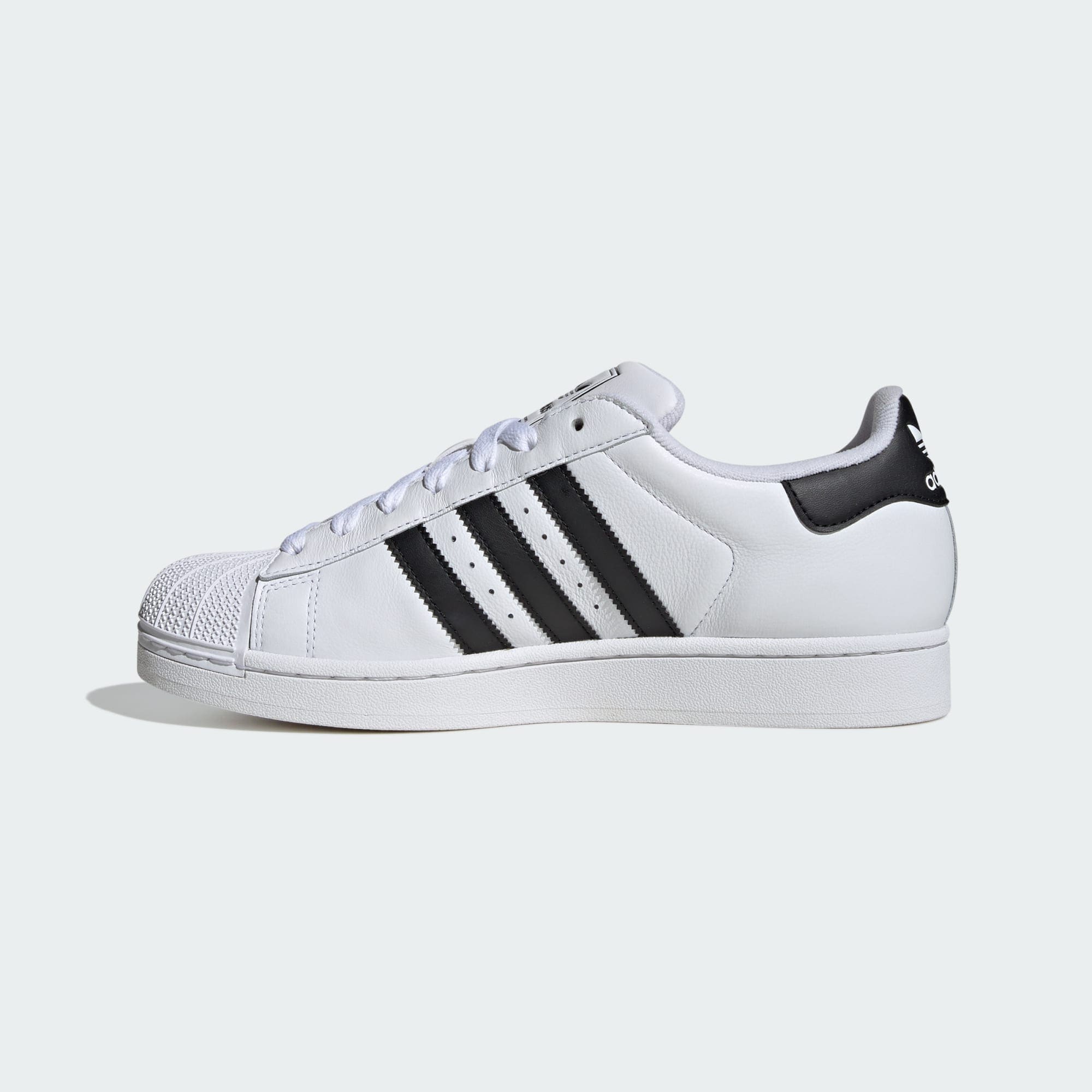 ADIDAS ORIGINALS Matalavartiset tennarit 'SUPERSTAR II'  musta / valkoinen