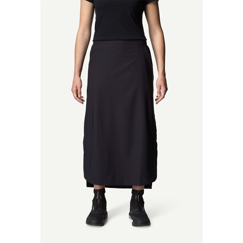 Houdini W's Walkabout Skirt True Black - S