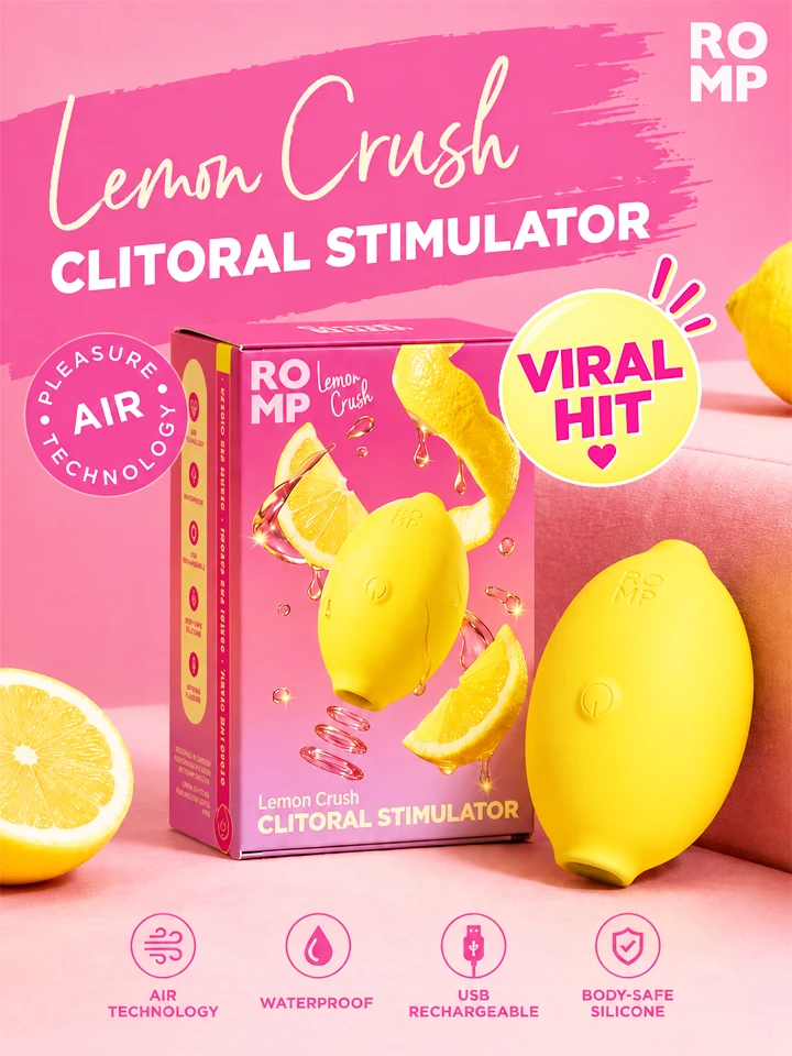 Romp Lemon Crush Paineilmavibraattori