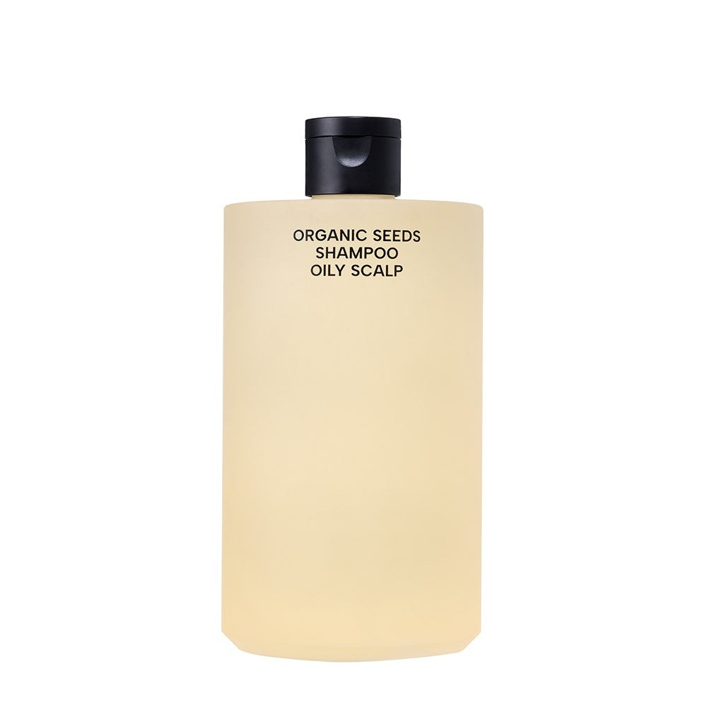 WHAMISA Organic Seeds Luonnollinen yrttishampoo rasvaiselle päänahalle 510 ml
