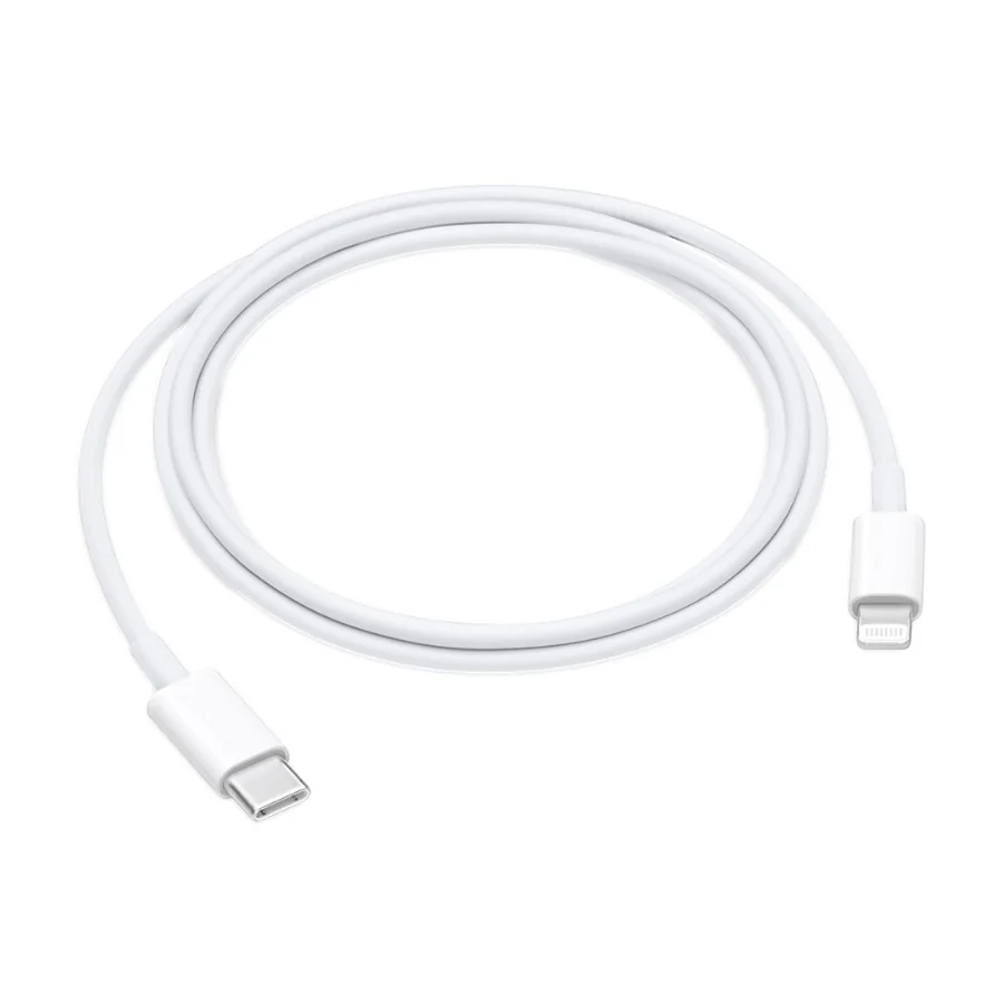 Apple USB-C - Lightning -johto 1 M, valkoinen