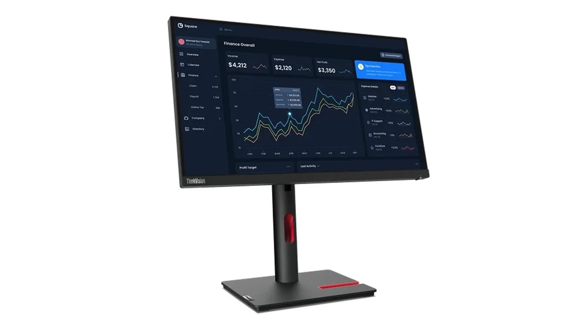 21" Lenovo ThinkVision T22i-30 - 1920x1080 (FHD) - 60Hz - IPS