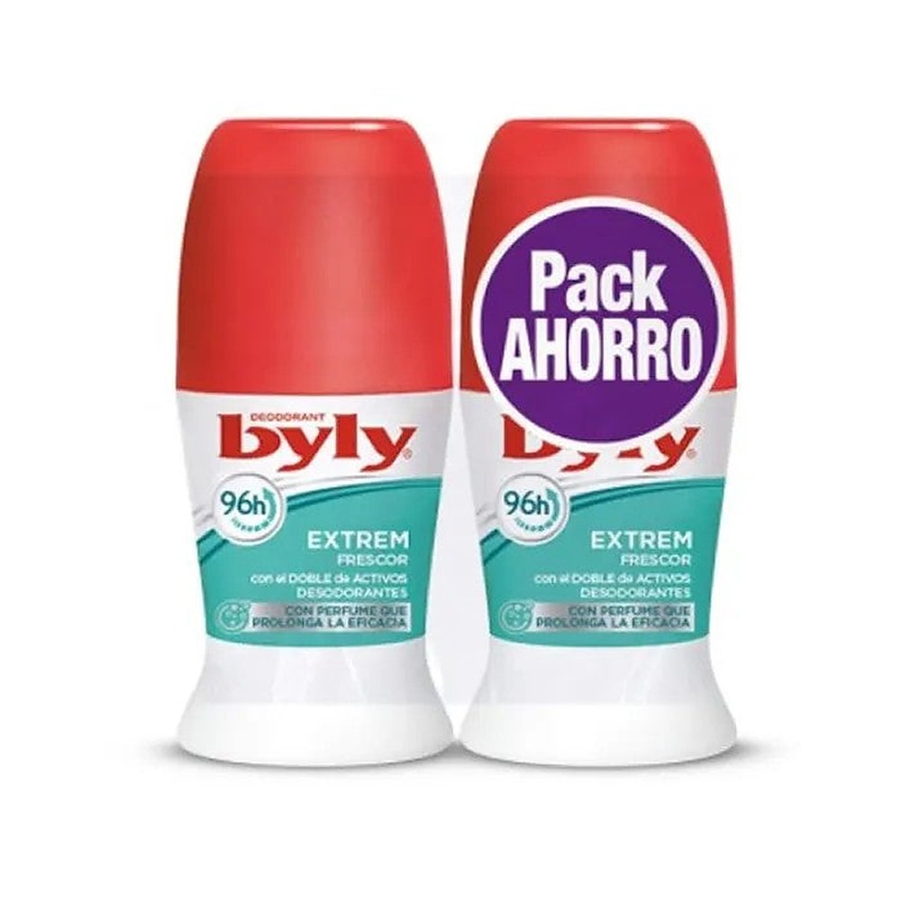 Byly Extrem Freshness Roll-On deodorantti 2x50ml
