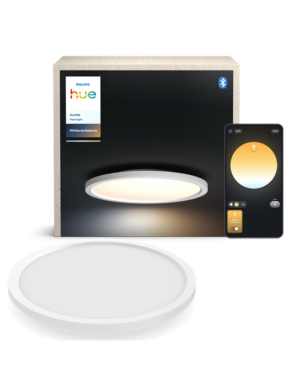 Philips Hue LED-kattovalaisin White Ambiance Aurelle, Ø 40 cm