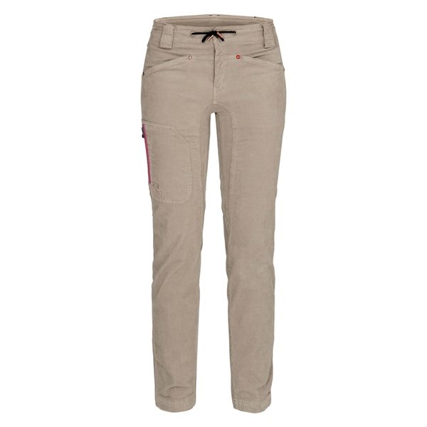 Elevenate W Après Cord Pants Vintage Khaki - L