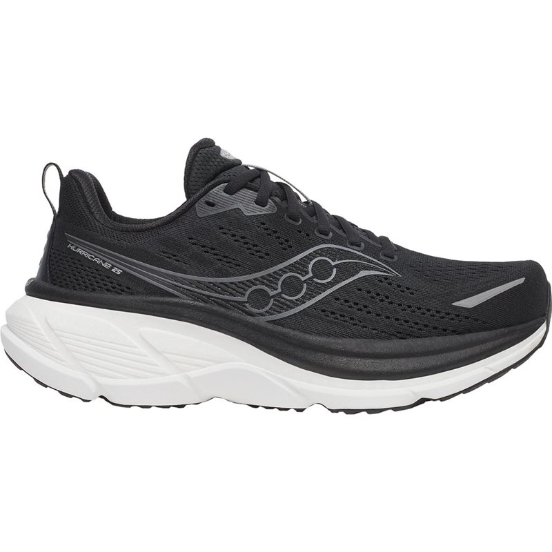 Saucony Hurricane 25 Wide M Black/White - 42,5