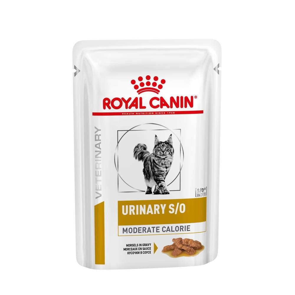 Royal Canin Urinary S/O Moderate Calorie, Kissan märkäruoka, Adult, 12 x 85 g