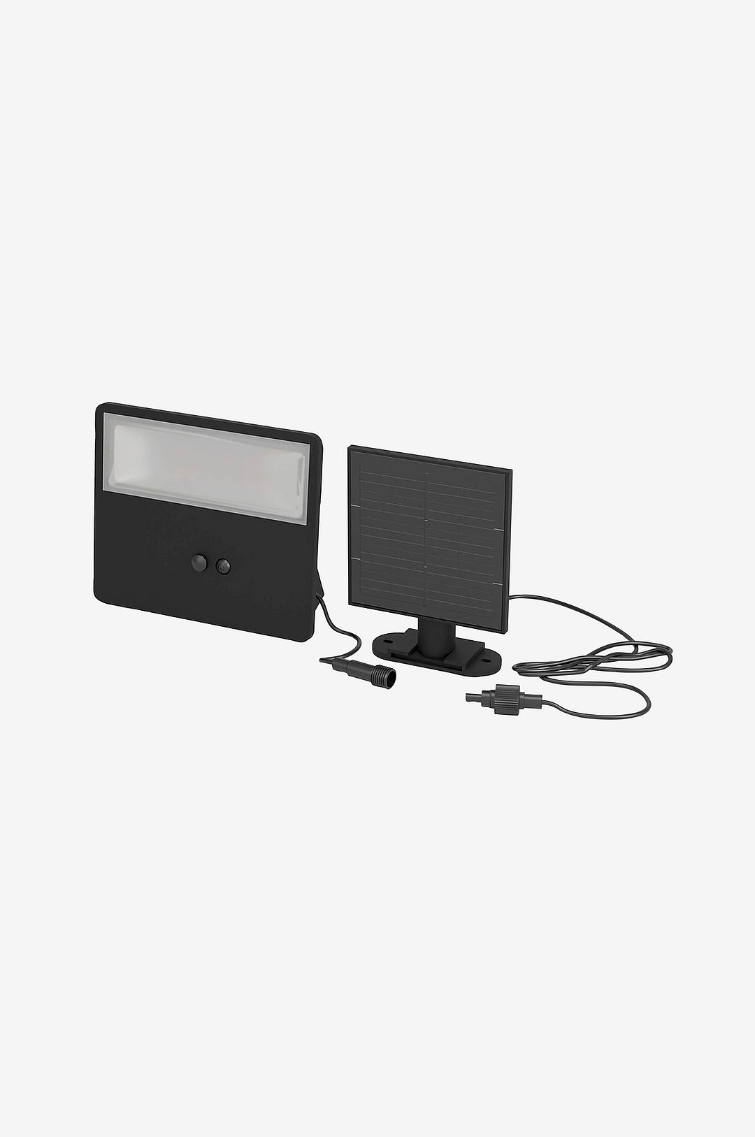 EGLO Panettieri Solar Wall 860LM with Sensor Black/White