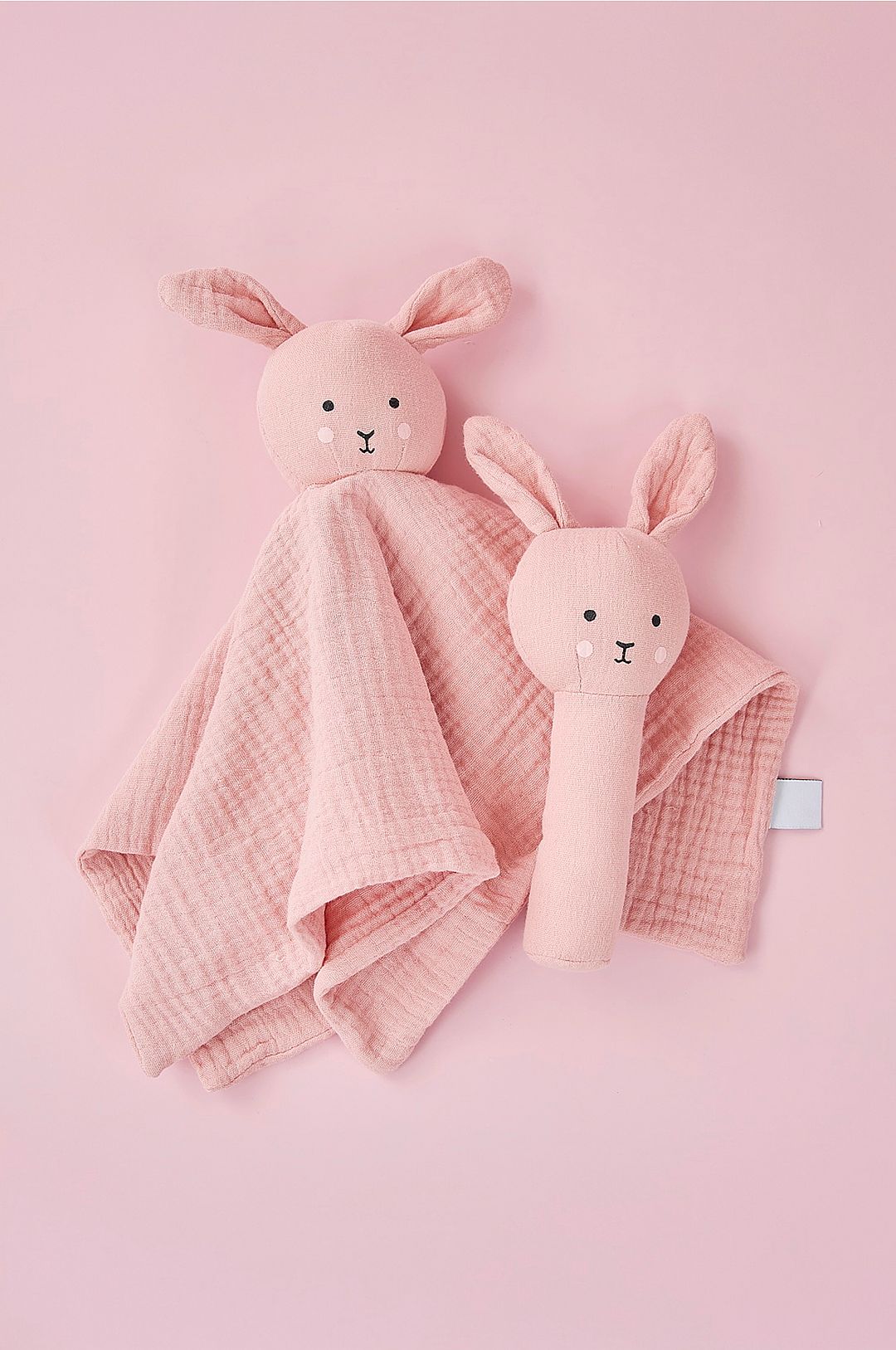 Vauvalahja Bunny helistin vaaleanpunainen Jabadabado