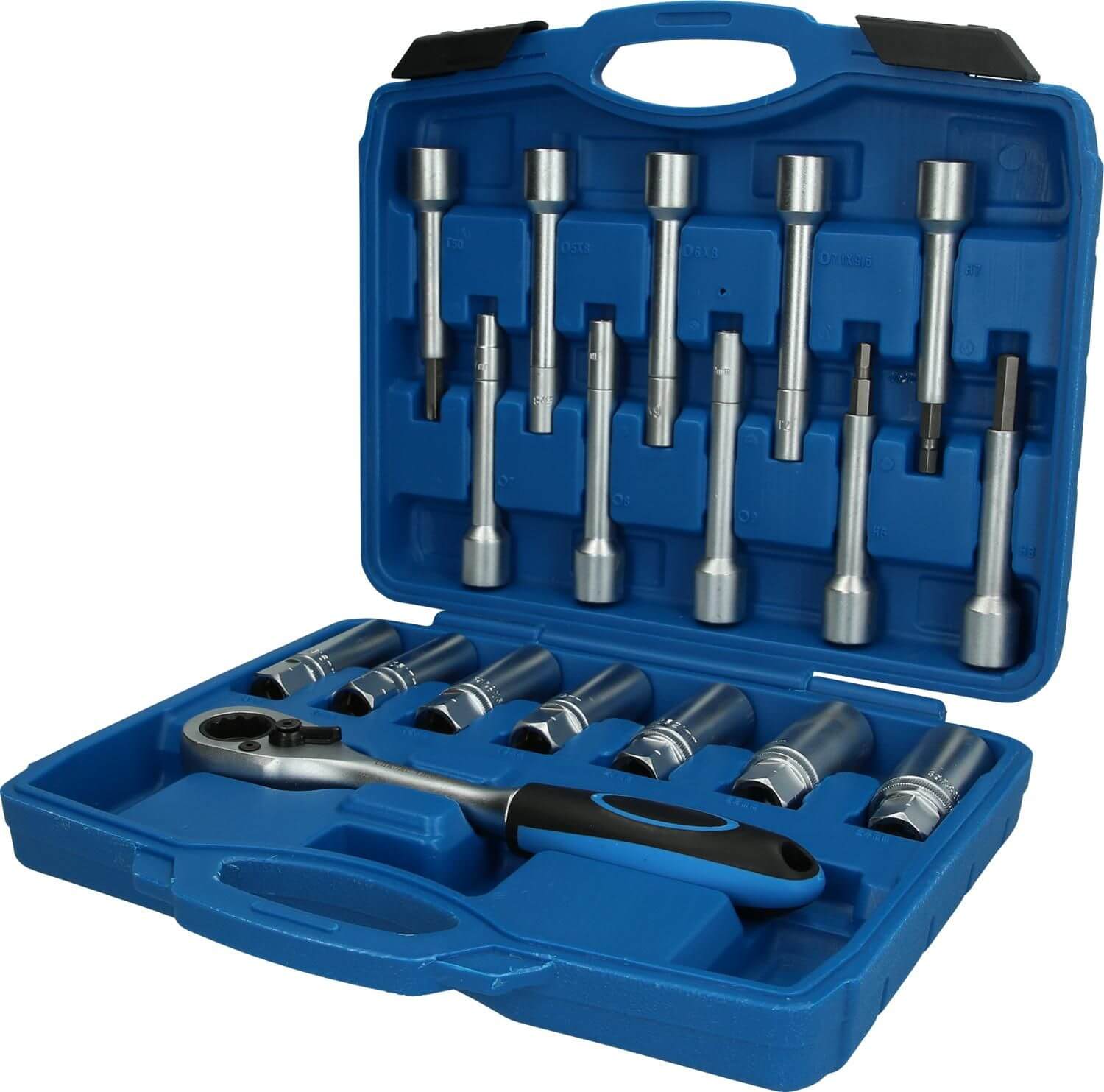 Iskunvaimennin-työkalusarja, 18-os, Brilliant Tools