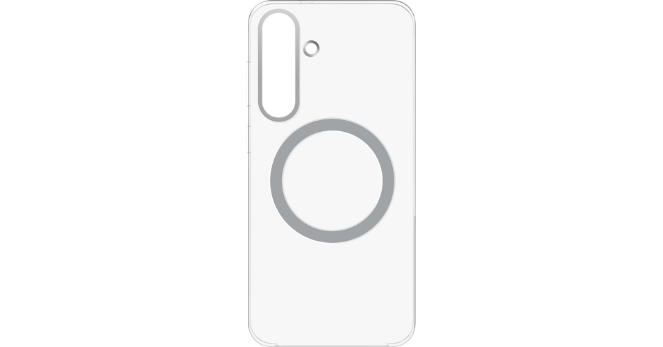 Samsung Galaxy S25 FE Clear Magnet -suojakuori, Läpinäkyvä