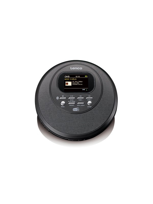 Lenco CD-500BK - Bluetooth Discman + FM/DAB+