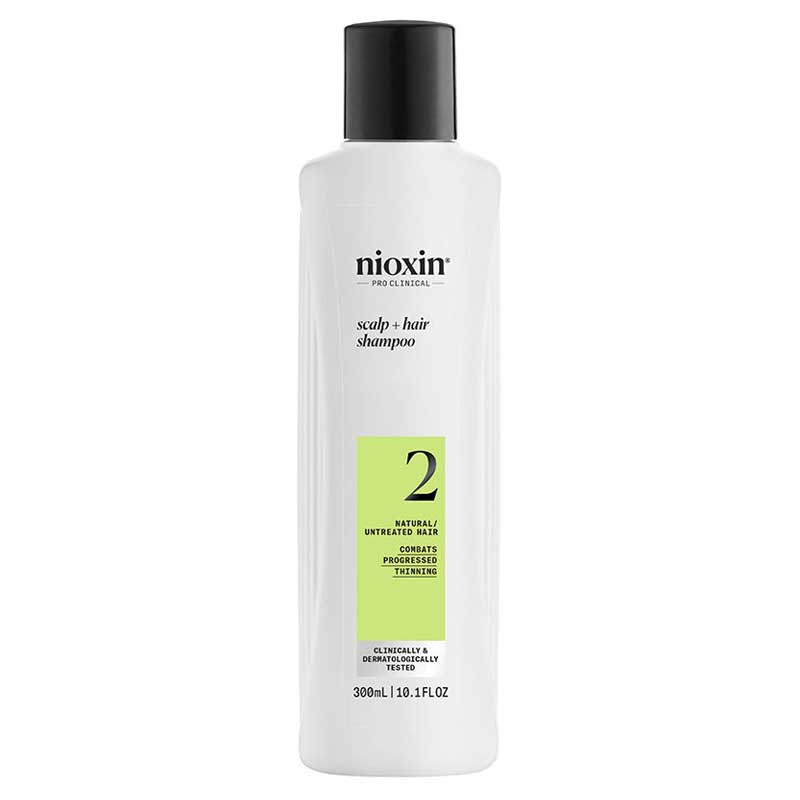 NIOXIN System 2 - Shampoo - Luonnolliset hiukset edistyneellä heikennyksellä 300 ml