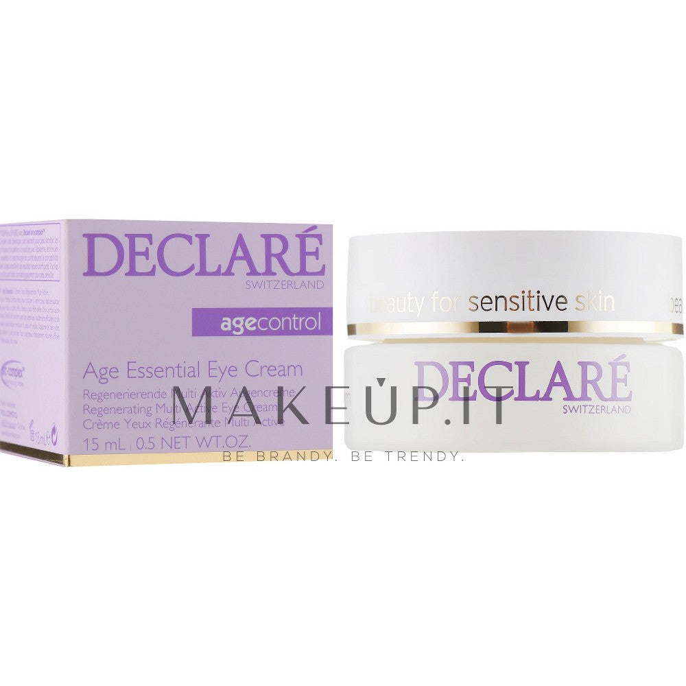 Declaré Age Essential teho- ja elvyttävä silmänympärysihovoide (silmänympärysiho) 15 ml