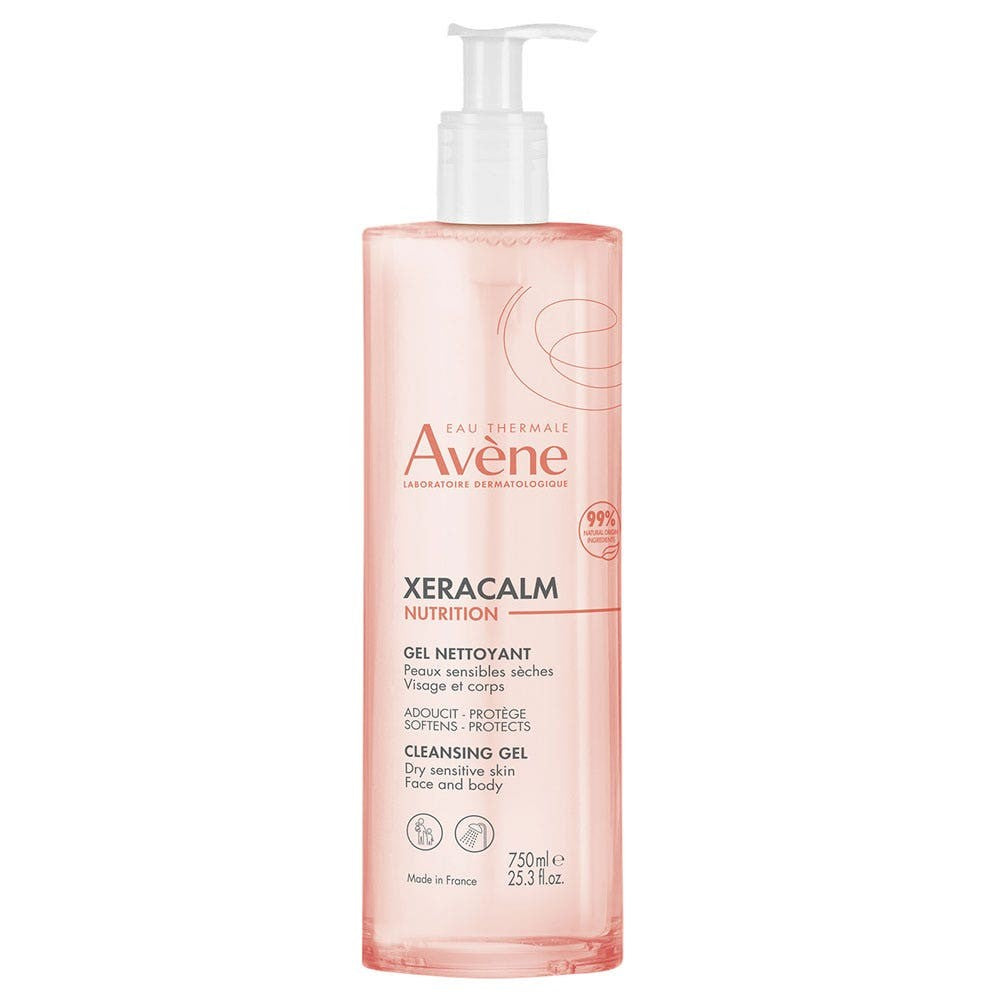 Avène XeraCalm Gel Detergente Nutriente 750 ml — Detergente viso
