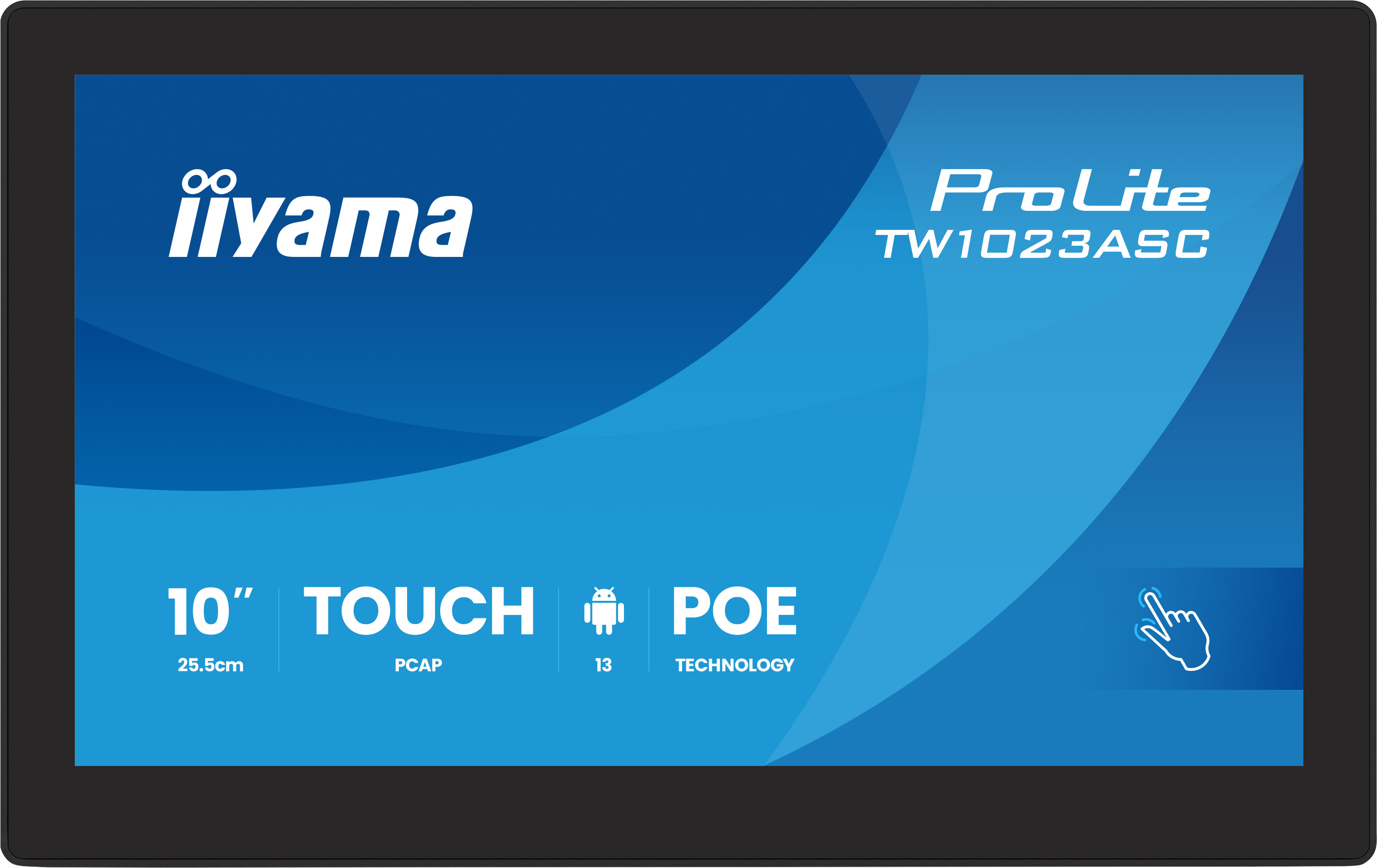 iiyama ProLite TW1023ASC-B3P - touch panel PC RK3568 - 4 GB - SSD 32 GB - LED 10.1"