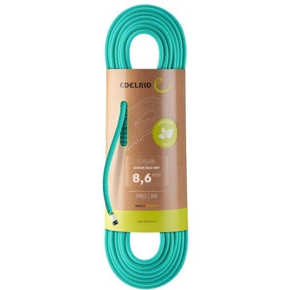 Edelrid Siskin Eco Dry 8,6mm Icemint - 70 m