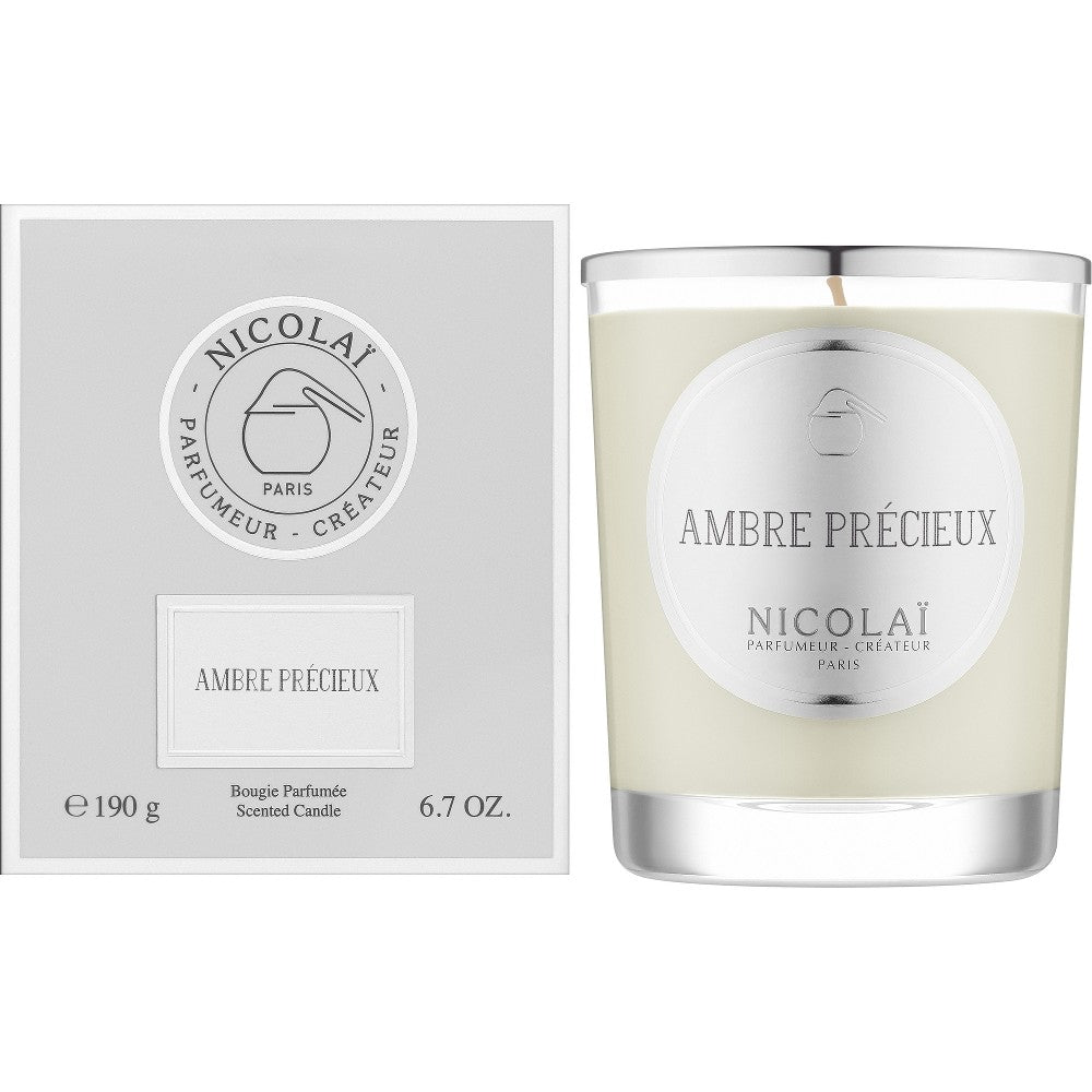 Nicolai Ambre Précieux kynttilä 190 g