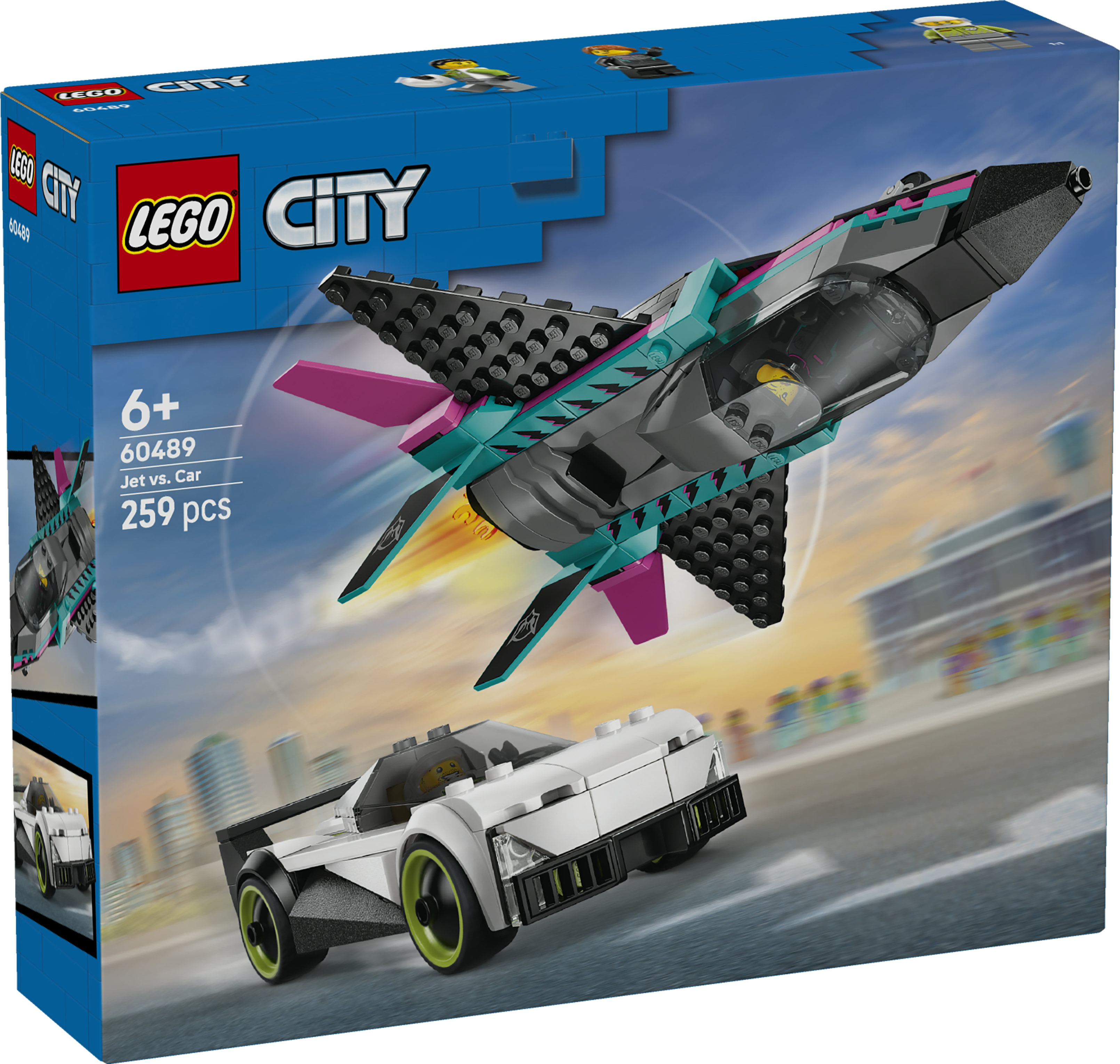 LEGO LEGO City – Jet vs. Auto (60489)