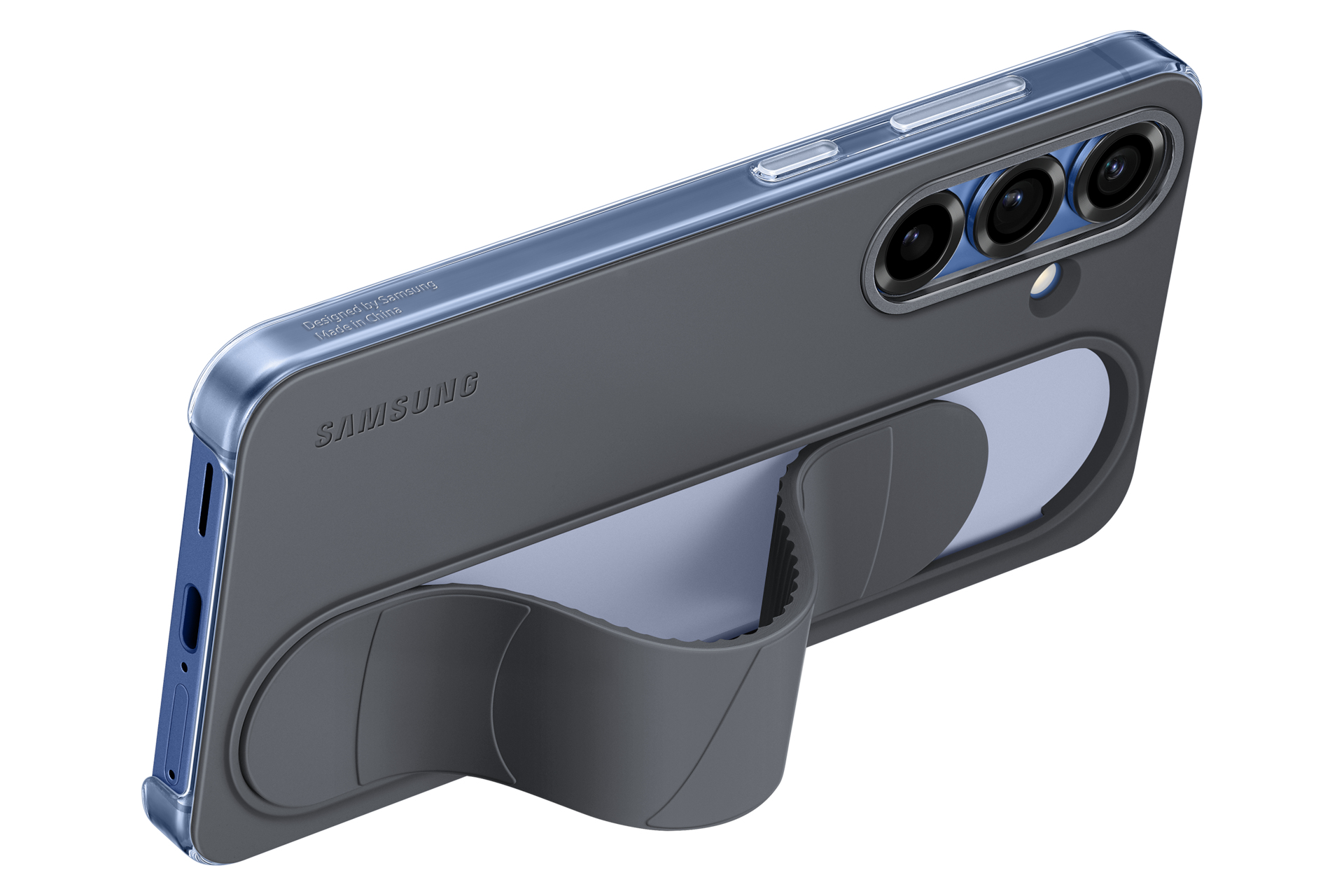 Samsung Standing Grip Case Samsung Galaxy S25 Musta