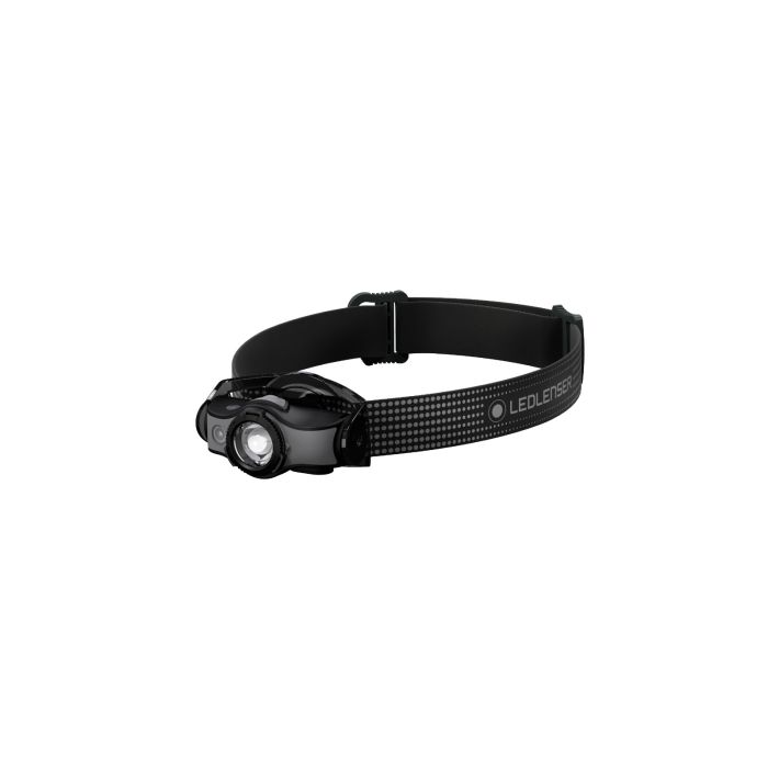 En lommelygte Ledlenser MH 5 Musta-harmaa