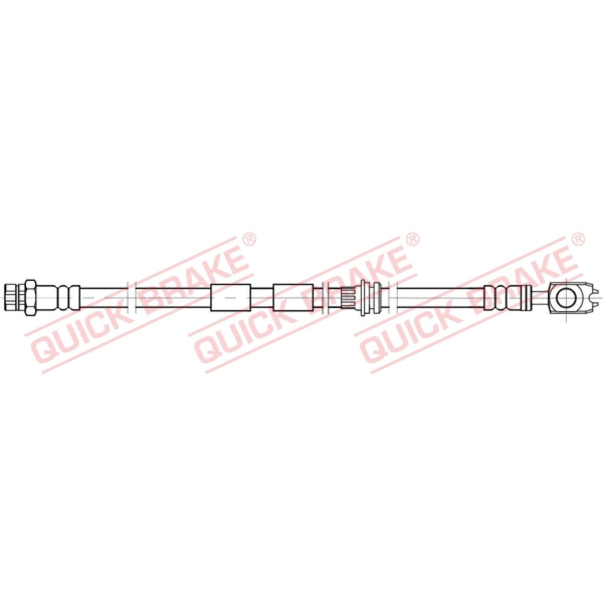 Jarruletku QUICK BRAKE 58.897X