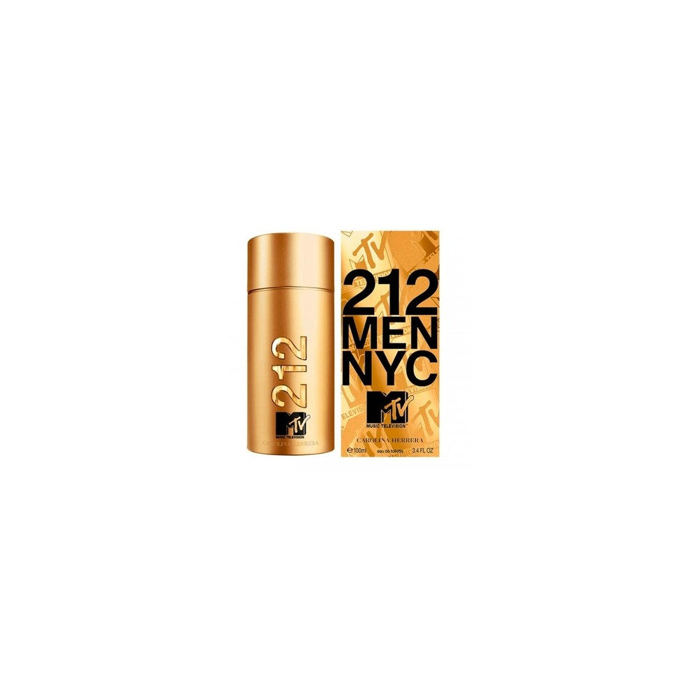 Carolina Herrera 212 Men MTV Eau De Toilette Spray 100 ml rajoitettu erä