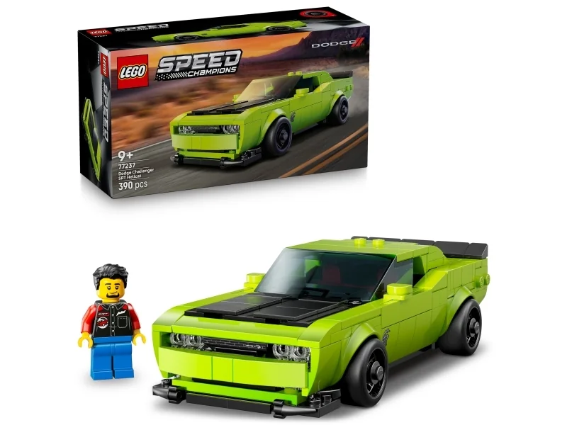 LEGO Speed Champions 77237 Dodge Challenger SRT Hellcat ‑urheiluauto