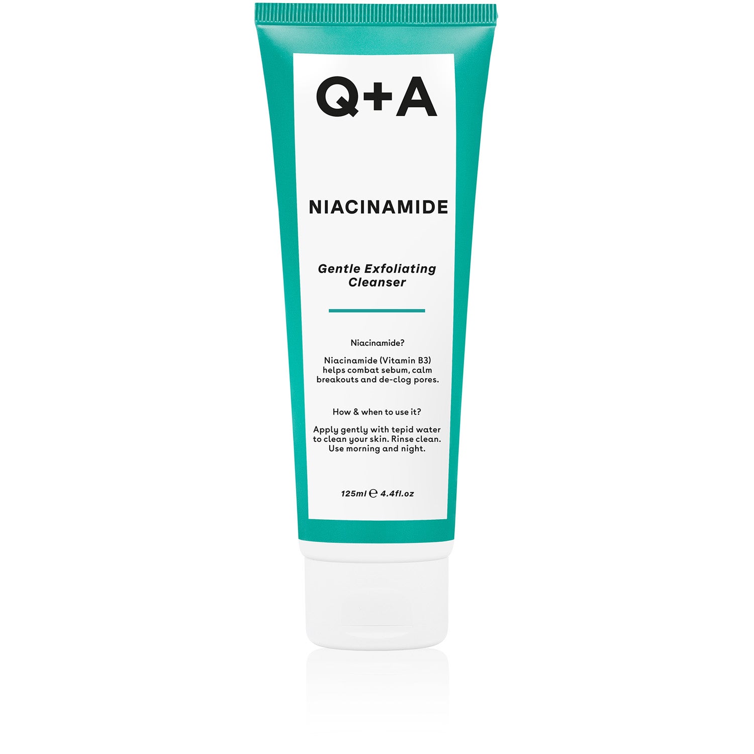 Q+A Niacinamide Gel Cleanser 125 ml