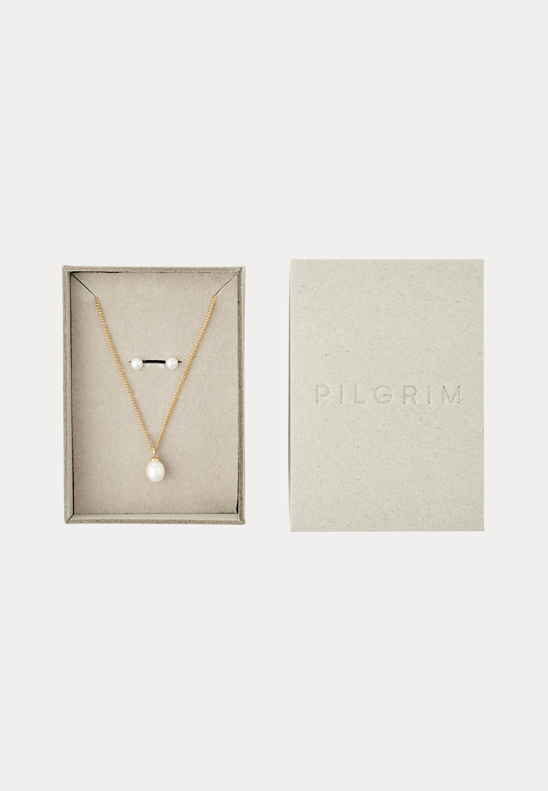Pilgrim Korusarja 'Evena'  kulta / helmenvalkoinen