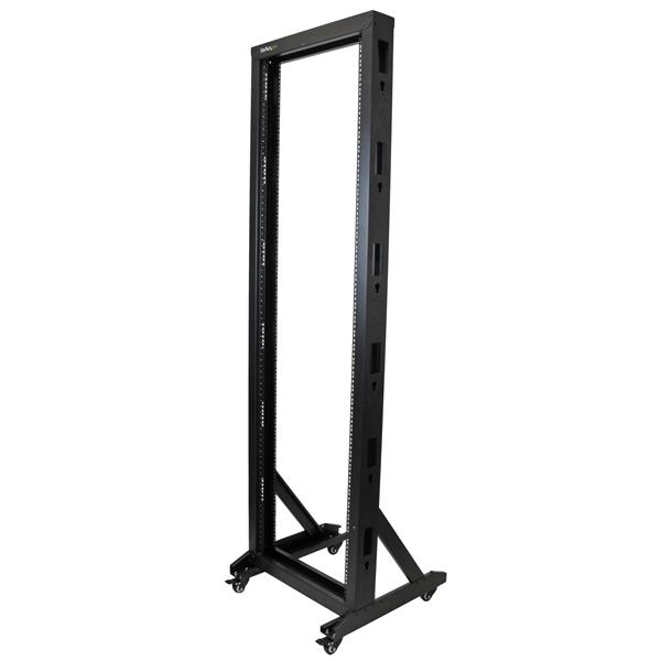 Startech 2-post Rack For Server Equipment With Casters