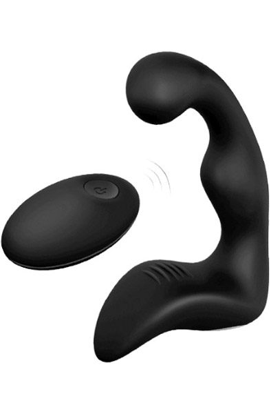 Dream Toys Remote Booty Pleaser Black Kauko-ohjattava eturauhasvibraattori