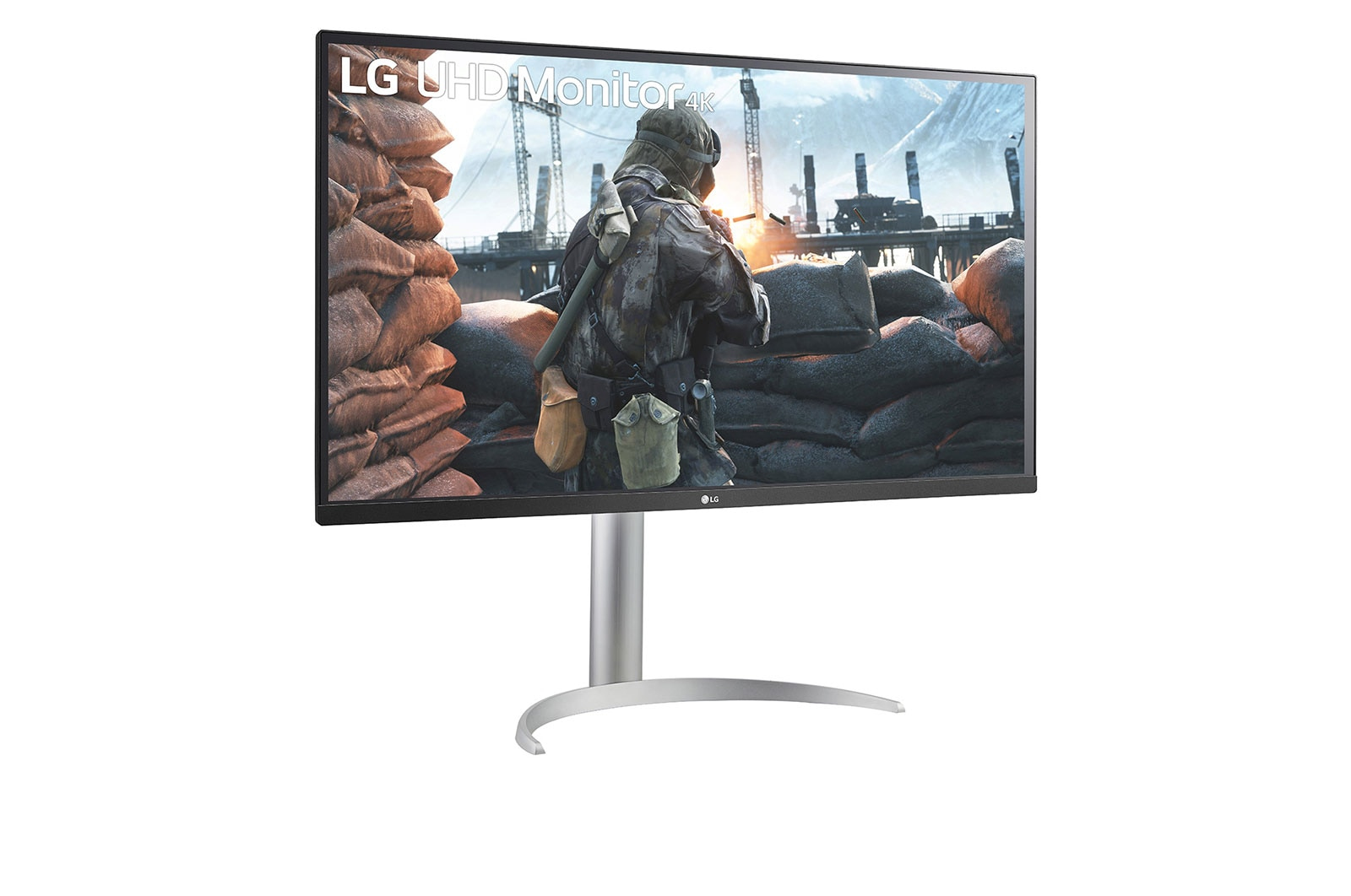 LG 27BP55U-B 27" 4K UHD, IPS -näyttö, USB-C hub