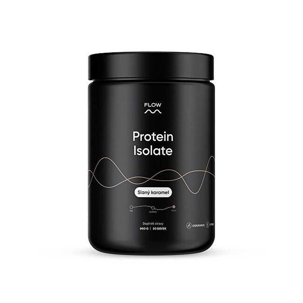 Flow Nutrition Proteine Isolate Caramello Salato 960 g — Integratori Sport