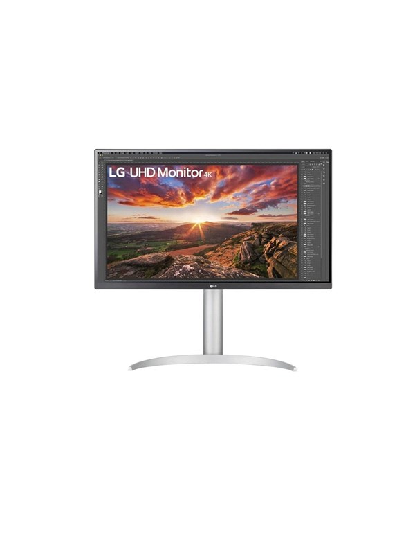 LG 27UP850K-W 27" 4K UHD, IPS -näyttö, USB-C hub
