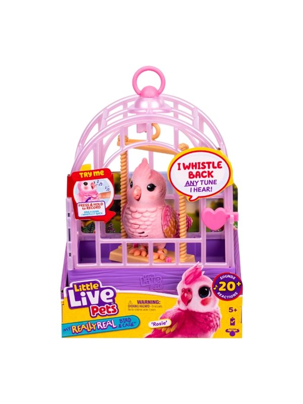 Little Live Pets MY REALLY REAL BIRD & CAGE ROSIE
