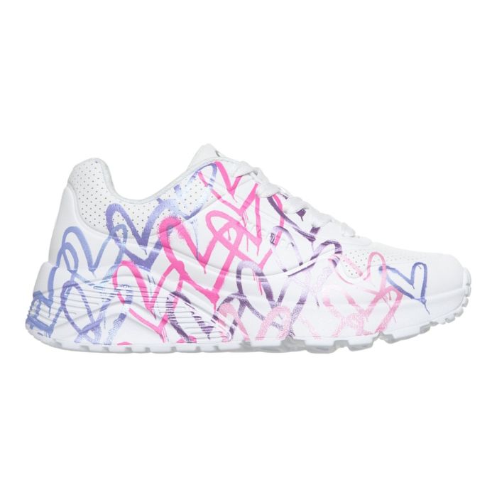 Skechers JGoldcrown Uno Lite Metallic Joy K. 33 Valkoinen Lapset