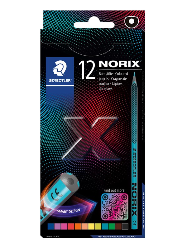 Värikynät Norix 12-pack 100% PEFC Staedtler