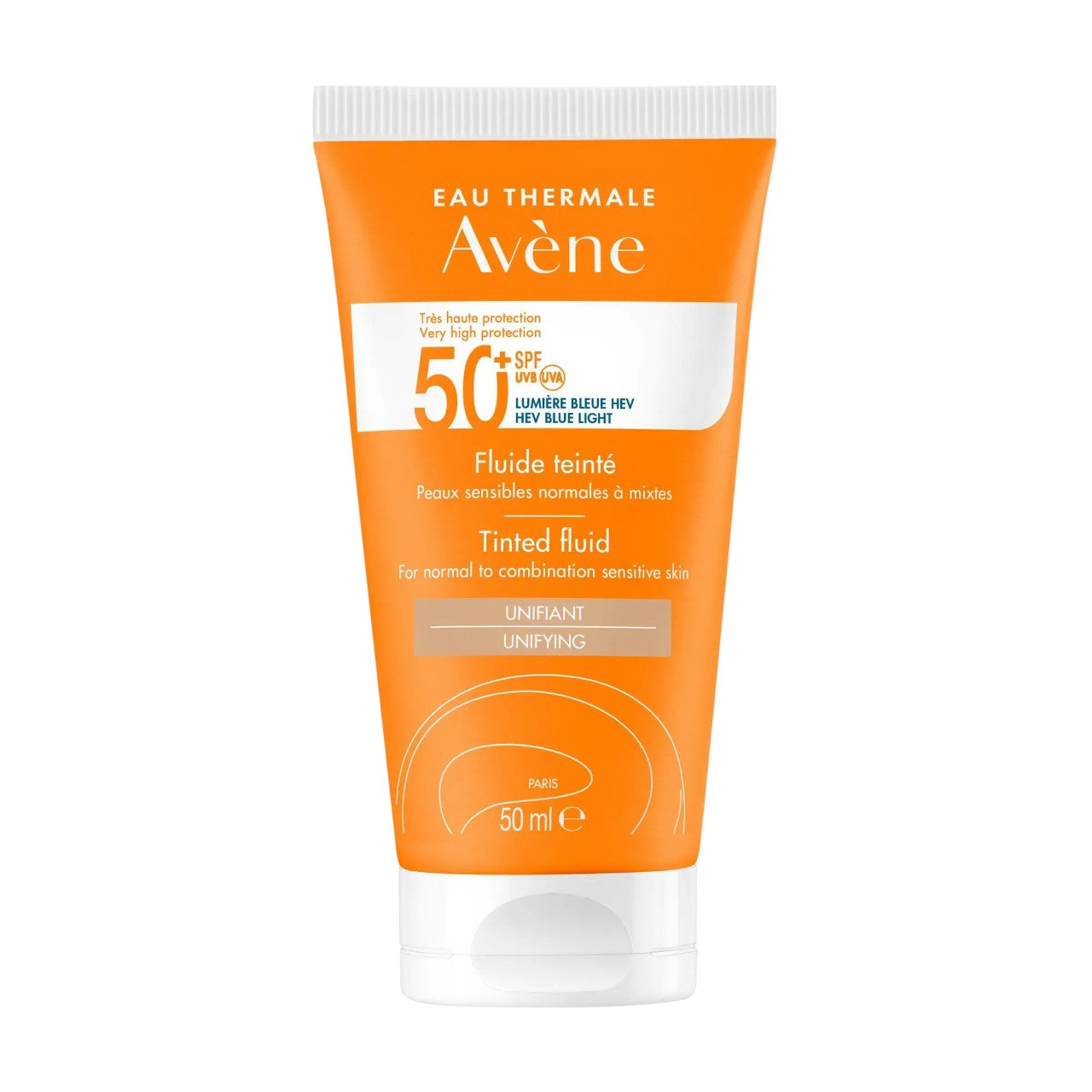 Avène Color Fluido SPF50+ 50ml — Aurinkopohjustus