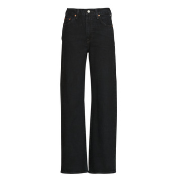 LEVI'S ® Farkut 'Ribcage Wide Leg ' musta