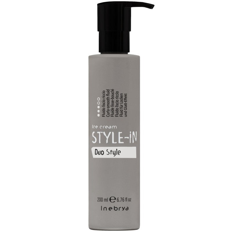 Inebrya Style-In Duo Style Fluid Smoothing Seerumi Laineikkaille Hiuksille - 200 ml