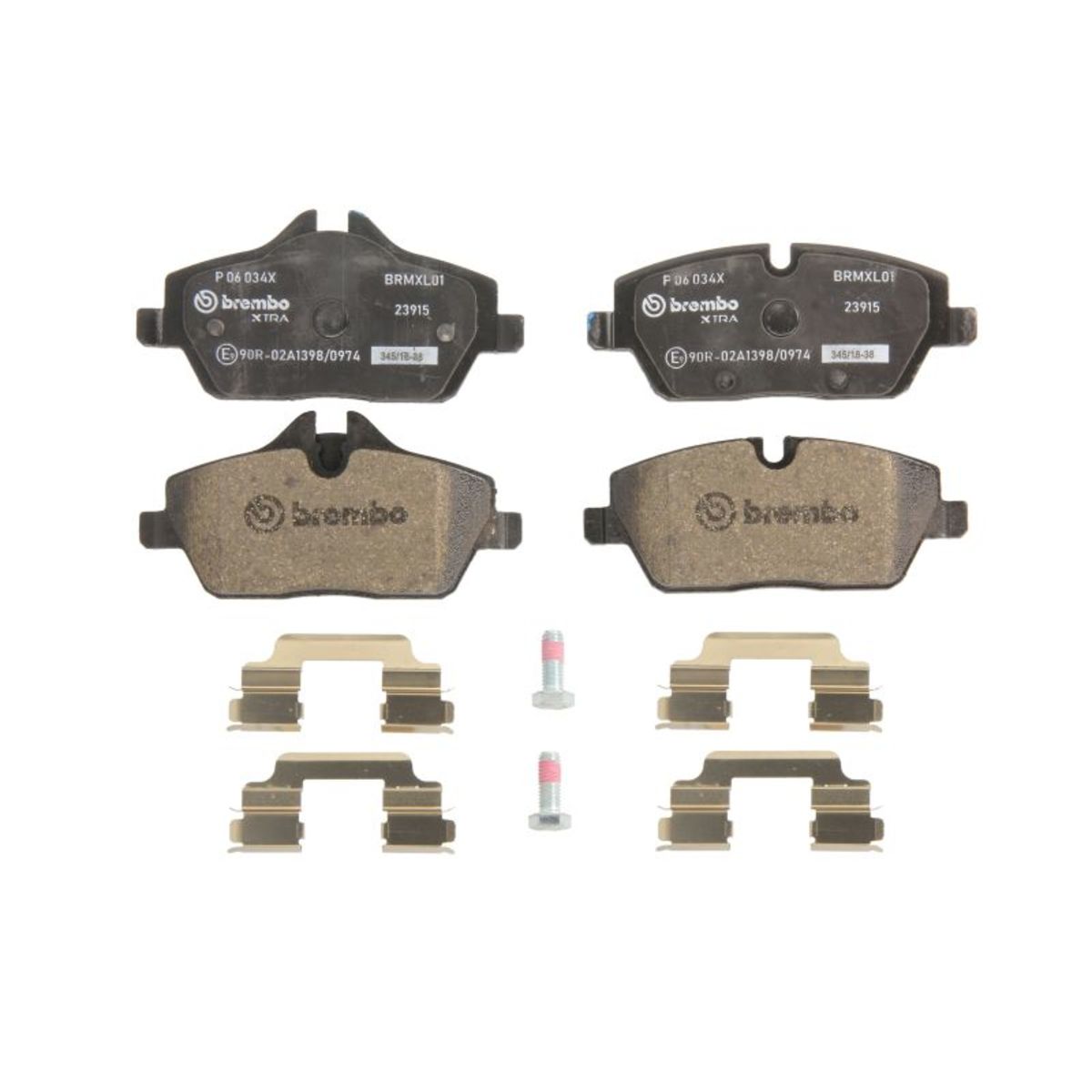 Jarrupalat, levyjarru BREMBO P 06 034X