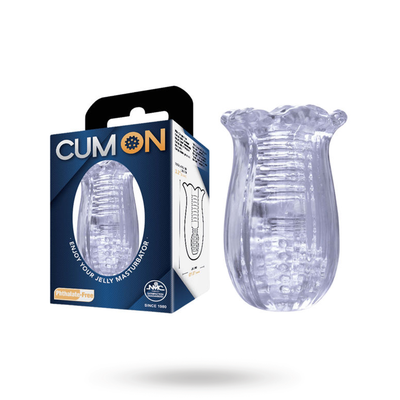 Cum On Mini Stroker Tulip Clear Stroker