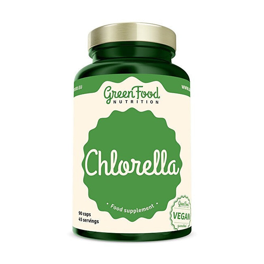 Greenfood Clorella 90 Capsule — Integratore superfoods