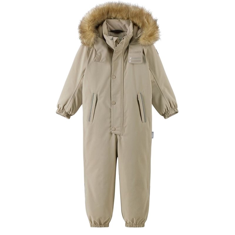 ReimaTec Winter Overall Stavanger Earthy Beige - 128 cl