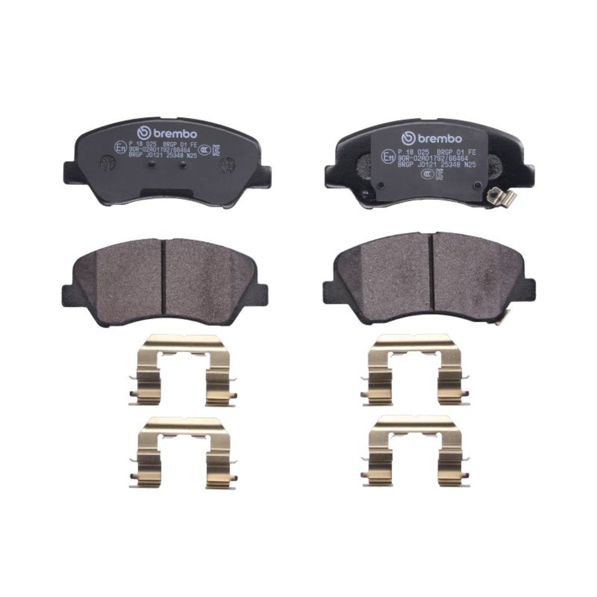 Jarrupalat, levyjarru BREMBO P 18 025