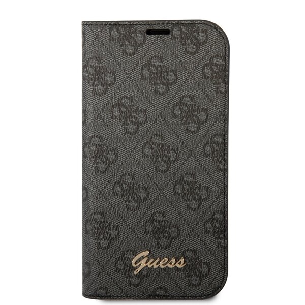 GUESS GUBKP14SHG4SHK iPhone 14 6.1 "black / black book 4G Vintage Gold Logo
