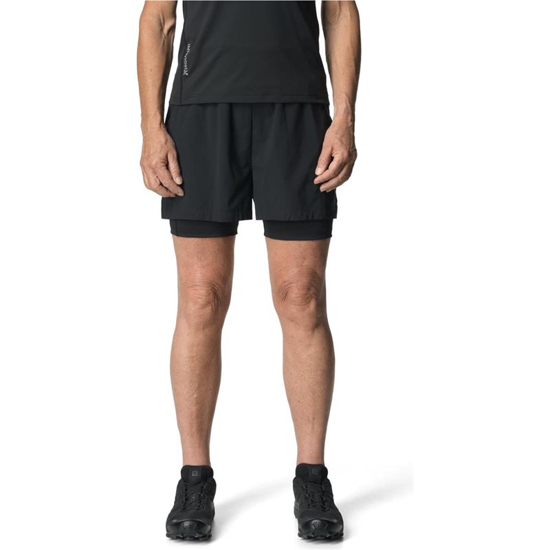 Houdini W's Pace Trail Shorts True Black - XS