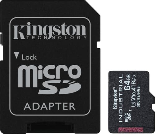 Kingston Technology Industrial 64 Gb Microsdxc Uhs-i Luokka 10 64gb Microsdxc Uhs-i