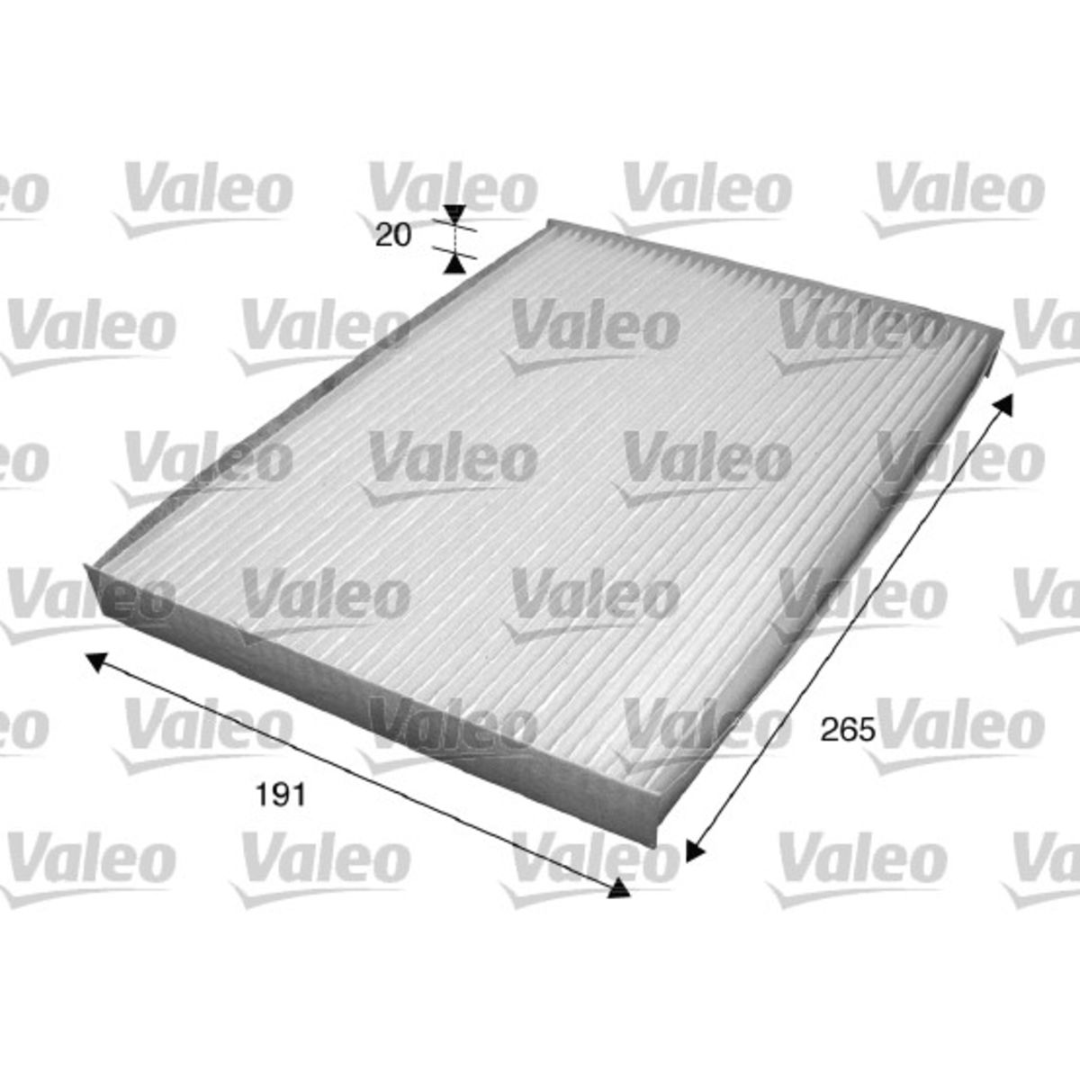 Suodatin, sisäilma VALEO 715559